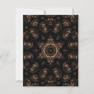 Bronsåldern Mandala Inbjudningar