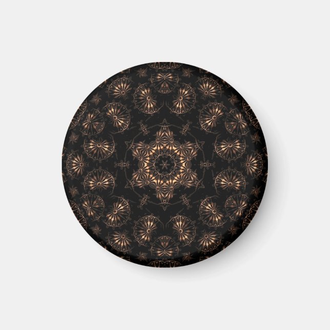 Bronsåldern Mandala Magnet (Framsidan)