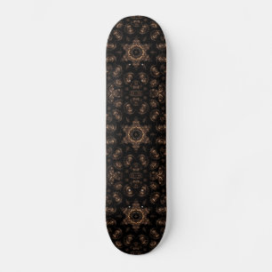Bronsåldern Mandala Mini Skateboard Bräda 18,5 Cm