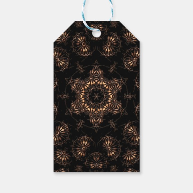 Bronsåldern Mandala  Presentetikett (Framsidan)