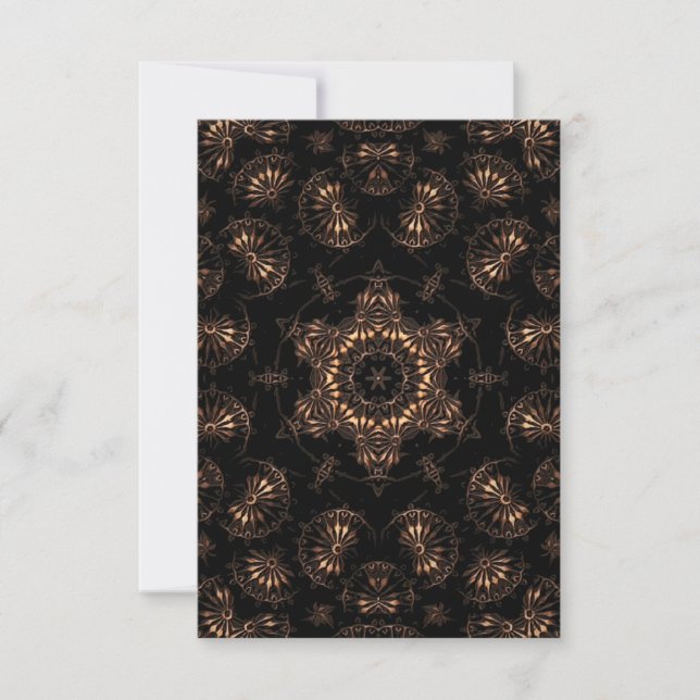 Bronsåldern Mandala Tack Kort (Framsida)