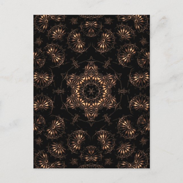 Bronsåldern Mandala  Vykort (Framsida)