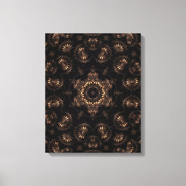 Bronsålderns Mandala  Canvastryck (Framsida)