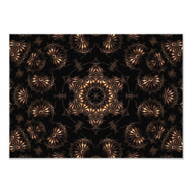 Bronsålderns Mandala  Fototryck (Framsidan)