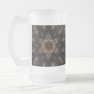 Bronsålderns Mandala Frostat Ölglas