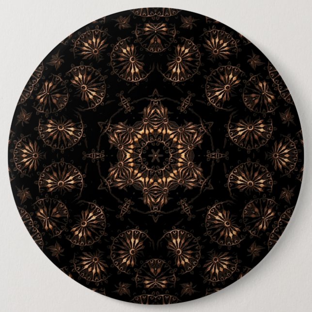 Bronsålderns Mandala  Knapp (Framsida)