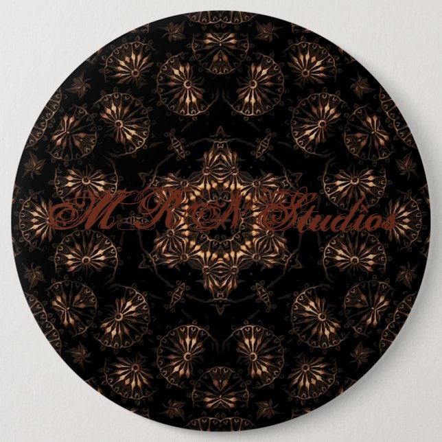 Bronsålderns Mandala  Knapp (Framsida)
