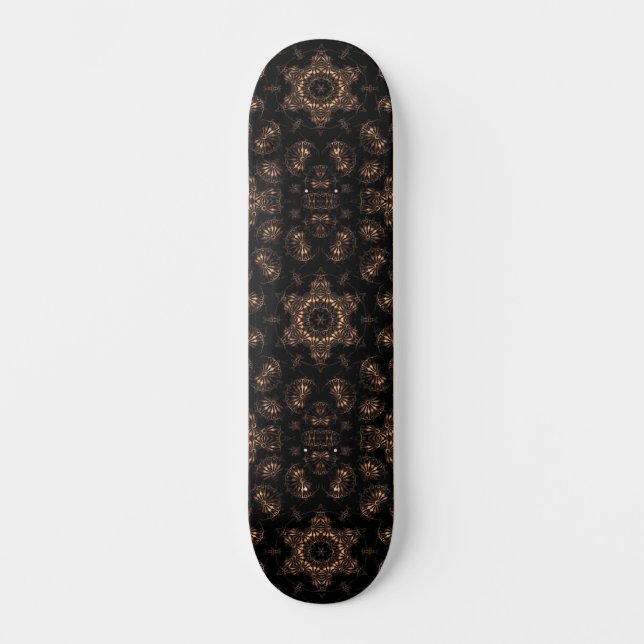 Bronsålderns Mandala  Mini Skateboard Bräda 18,5 Cm (Framsida)