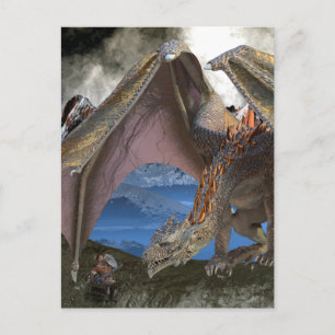 Bronsdrake VS Krigare Vykort