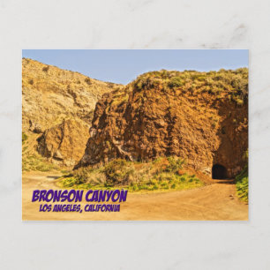 Bronson Canyon Los Angeles California Postcard Vykort