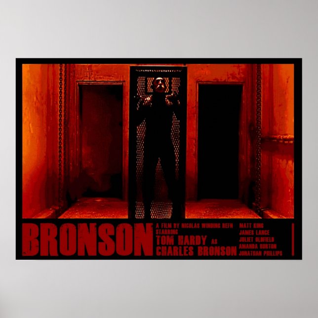 Bronson Film Poster (Framsidan)