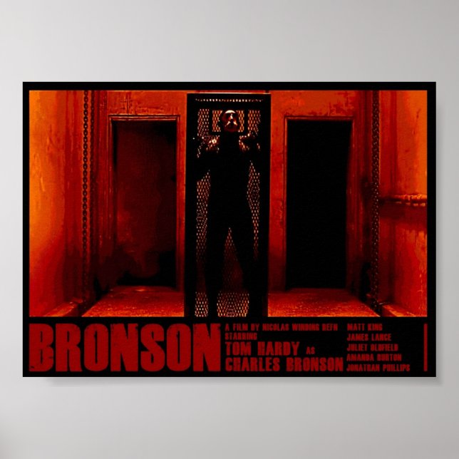 Bronson Film Poster (Framsidan)