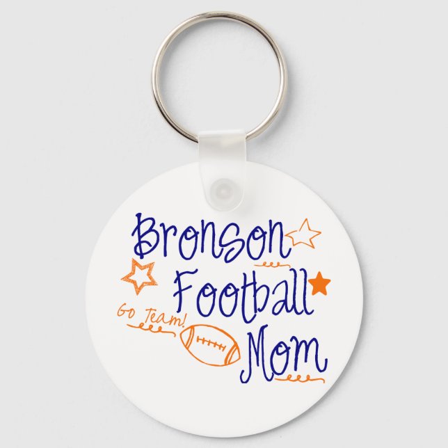 Bronson Football Mamma Nyckelring (Framsida)