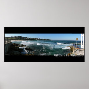 Bronte Beach, Sydney Panorama Poster - Anpassad