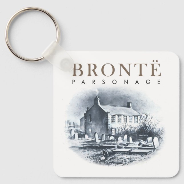 Bronte Parsonage Home of the Brontes Nyckelring (Framsida)