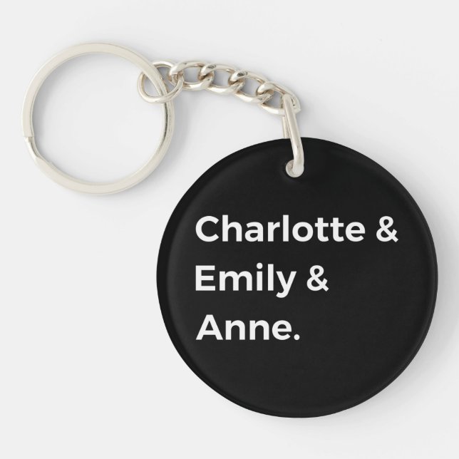 Brontë Sisters I - Charlotte & Emily & Anne (Framsidan)