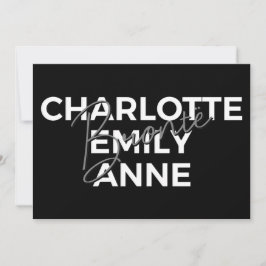 Brontë Sisters II - Charlotte & Emily & Anne Inbjudningar