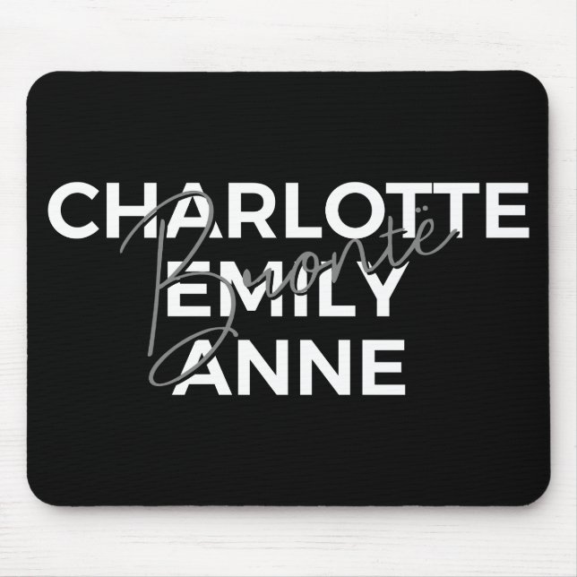 Brontë Sisters II - Charlotte & Emily & Anne Musmatta (Framsidan)