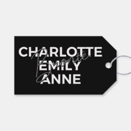 Brontë Sisters II - Charlotte & Emily & Anne Presentetikett