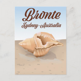 Bronte, Sydney, Australien vintage resestil Vykort