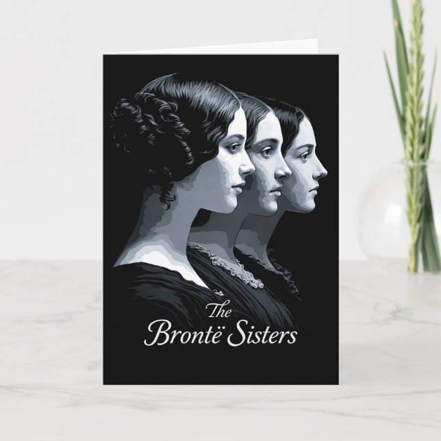 Brontë-systrarna Helgkort (Framsida)