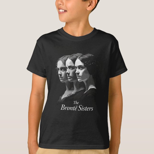 Brontë-systrarna T Shirt (Framsida)