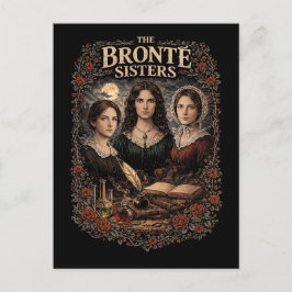 Brontë-systrarna Vykort