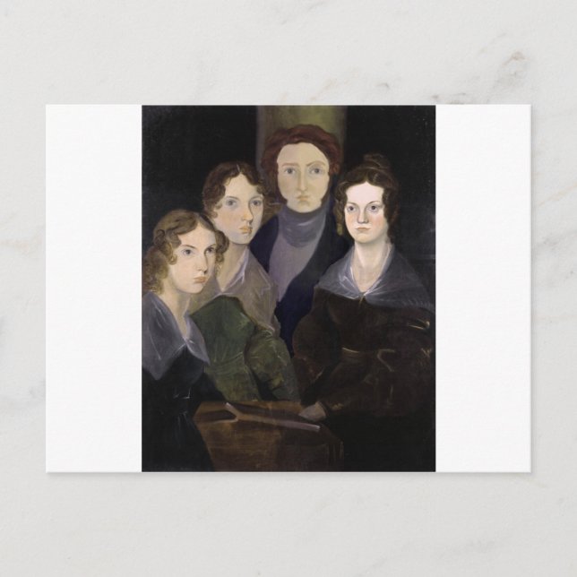 Brontës ~ återställde Pillar Porträtt Vykort (Framsida)