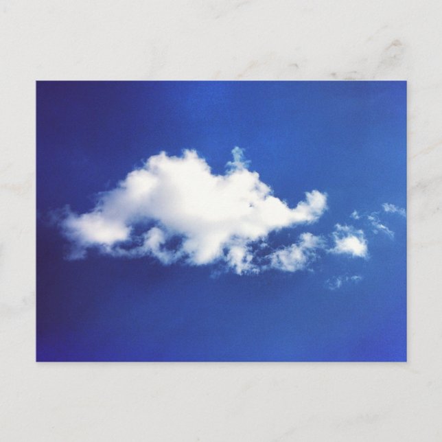 Brontosauras Cloud Postcard Vykort (Framsida)