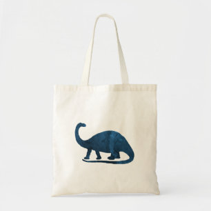Brontosaurus - flottblått - Dinosaur Tygkasse