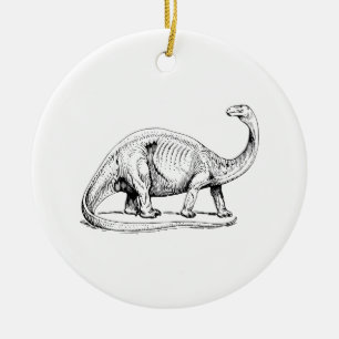 Brontosaurus Julgransprydnad Keramik
