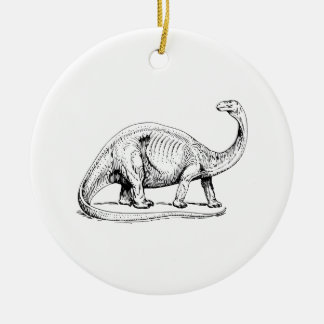 Brontosaurus Julgransprydnad Keramik