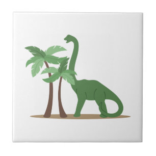 Brontosaurus Kakelplatta