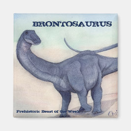 Brontosaurus Magnet