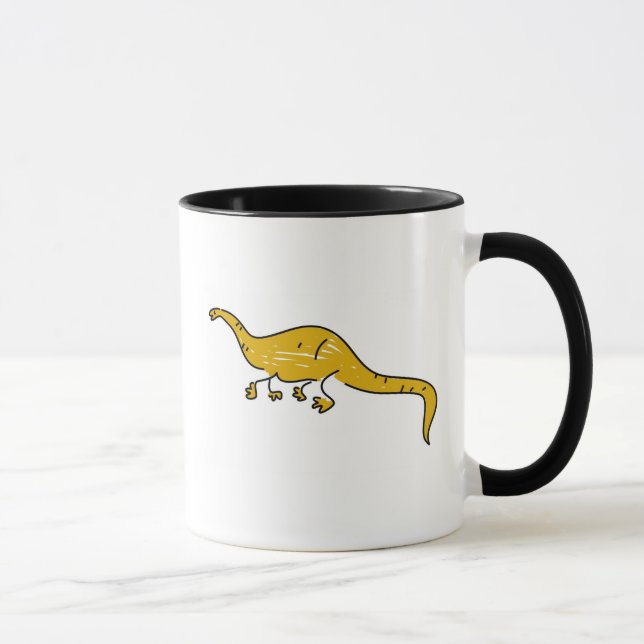 brontosaurus mugg (Höger)
