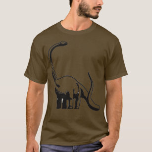 Brontosaurus Pocket Skriv ut T Shirt