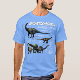 Brontosaurus Roligt Facts T Shirt