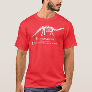 Brontosaurus ST The Science Museum of Minnesota  T Shirt