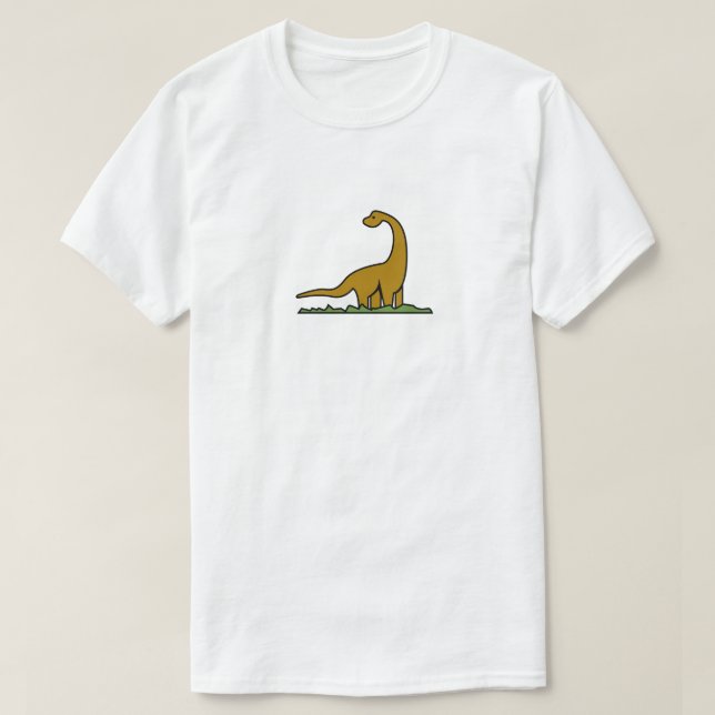 Brontosaurus T Shirt (Design framsida)