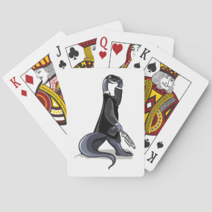 Brontosaurus trycktes som ett filmtecken. casinokort