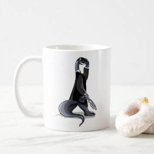 Brontosaurus trycktes som ett filmtecken. kaffemugg
