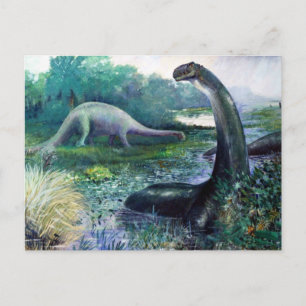 Brontosaurus Vykort