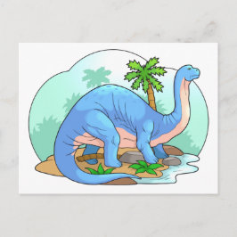 brontosaurus vykort