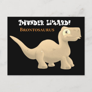 Brontosaurus Vykort