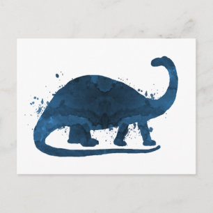 brontosaurus vykort