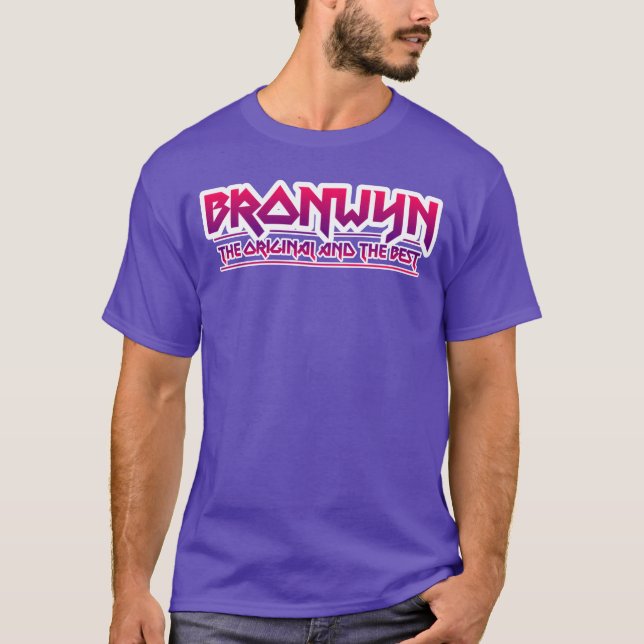 Bronwyn Band Design familj T Shirt (Framsida)