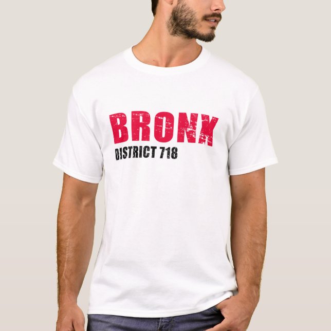 Bronx 718 t-shirt (Framsida)