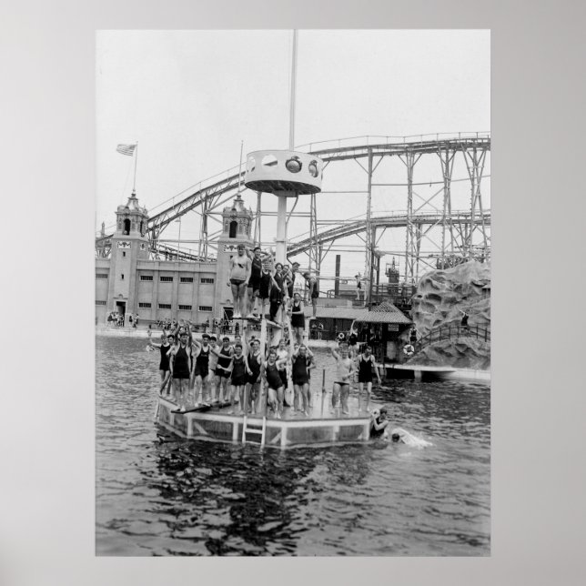 Bronx Amusement Park, 1920-talet Poster (Framsidan)