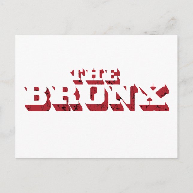 Bronx Big Brev vykort (Framsida)