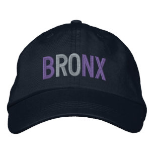 BRONX EMBROIDERED BASEBALL CAP BRODERAD KEPS